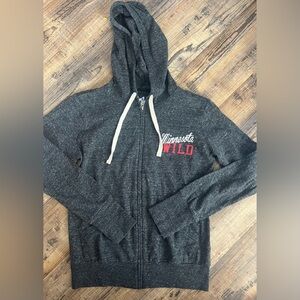 Touch by Alyssa Milano Gray Minnesota Wild Hoodie